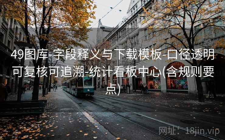 49图库-字段释义与下载模板-口径透明可复核可追溯-统计看板中心(含规则要点)